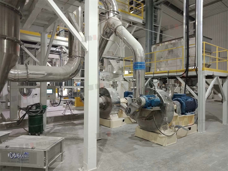 豌豆超微粉碎分级机系统--加拿大