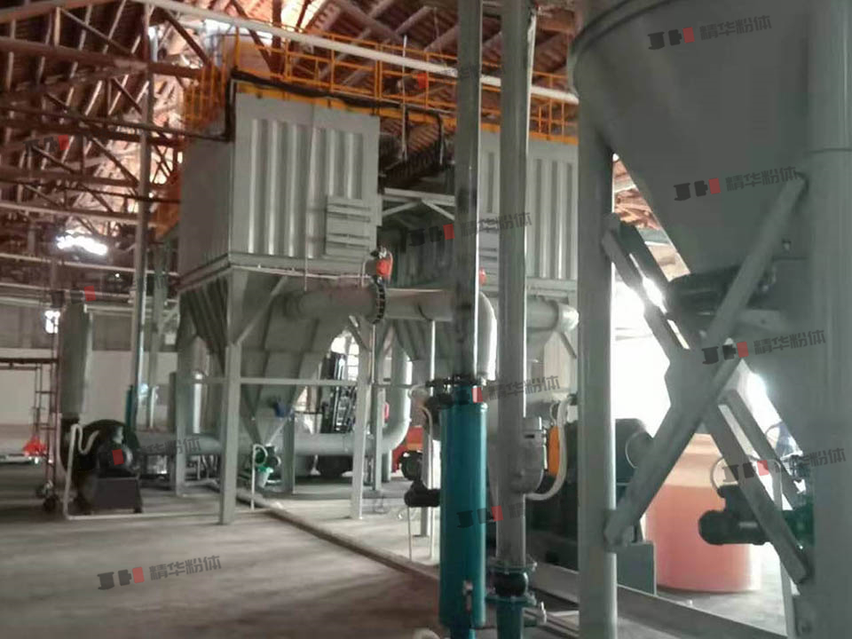 裂解炭黑深加工磨粉系统--广东某公司