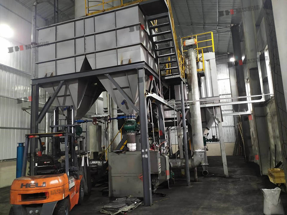 裂解炭黑深加工磨粉系统--湖北某化工公司