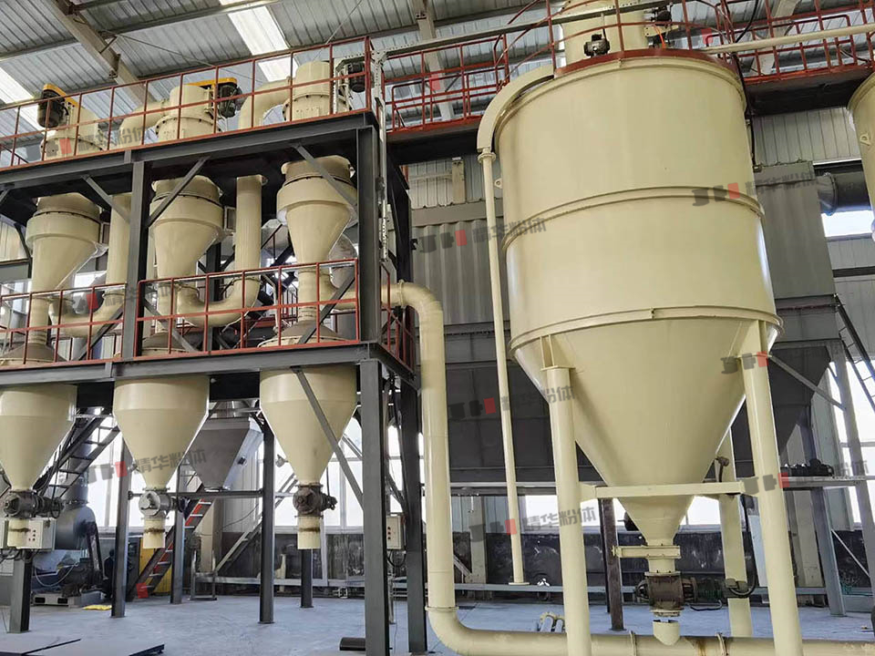 烘干后硅藻土气流分级机--吉林某公司