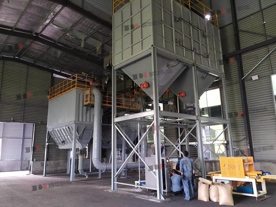 裂解炭黑深加工磨粉系统--临沂某公司