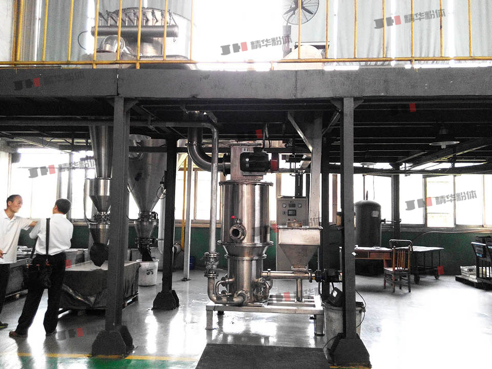 钠电负极(硬碳）气流粉碎机--山东新能源材料公司