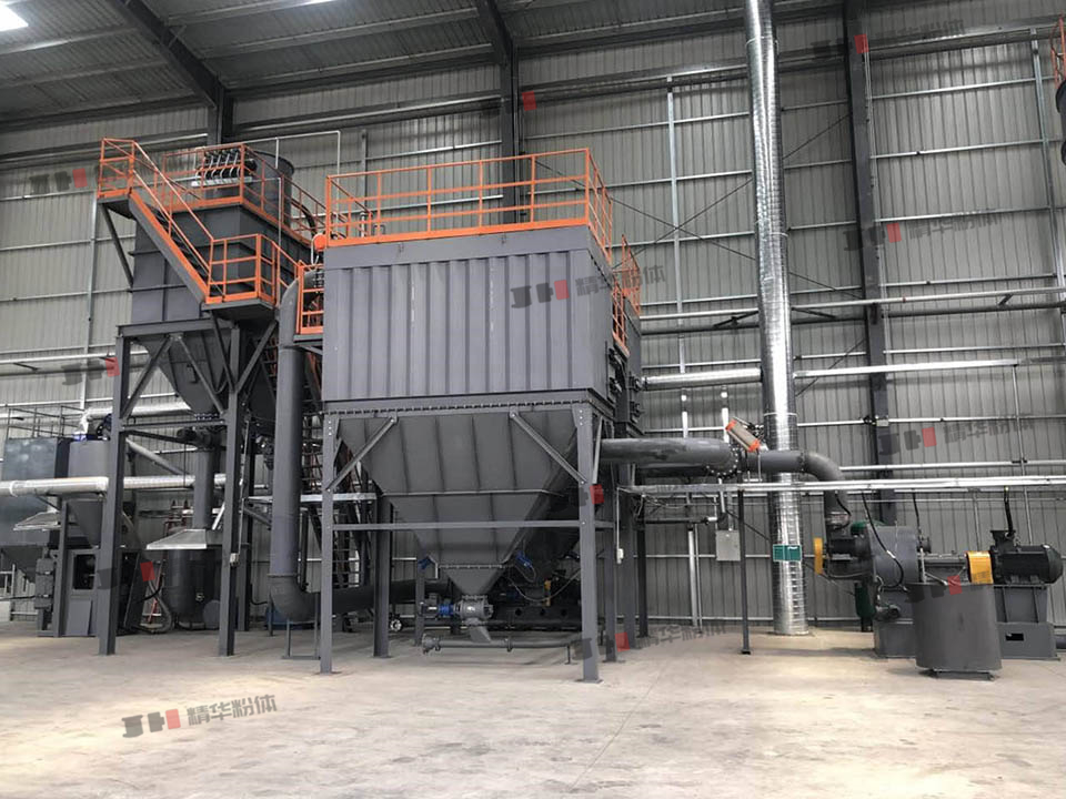 裂解炭黑深加工磨粉系统--石家庄某公司