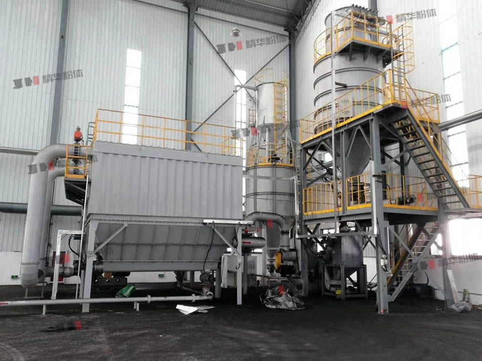 裂解炭黑深加工磨粉包装成套系统--榆林某化工公司