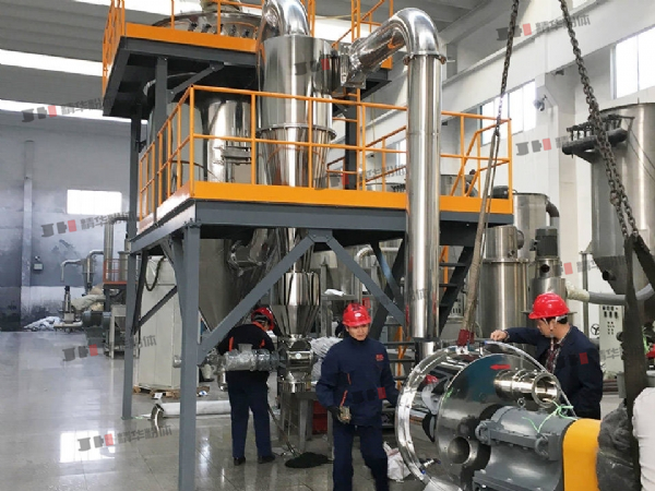 豆粕超微粉碎分级机系统--墨西哥