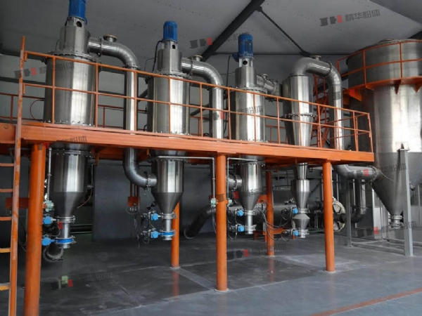 球型雾化铝粉氮气保护气流分级机--河南某公司