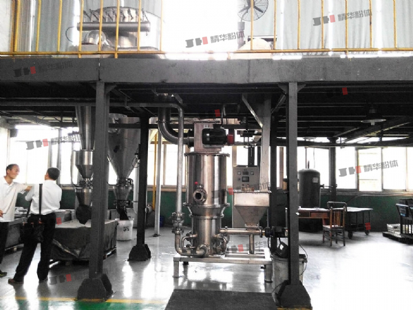 钠电负极(硬碳）气流粉碎机--山东新能源材料公司