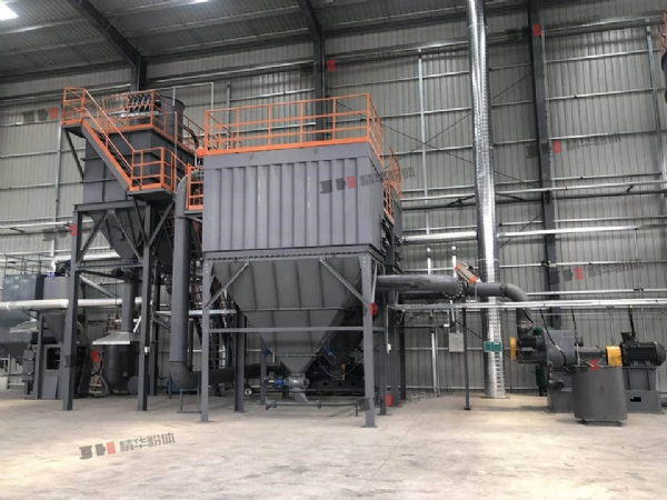 裂解炭黑深加工磨粉系统--石家庄某公司