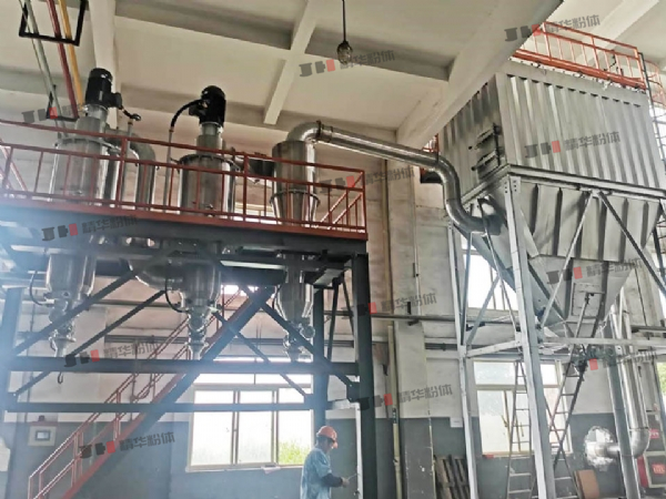 电解铜粉气流分级机-浙江某金属公司