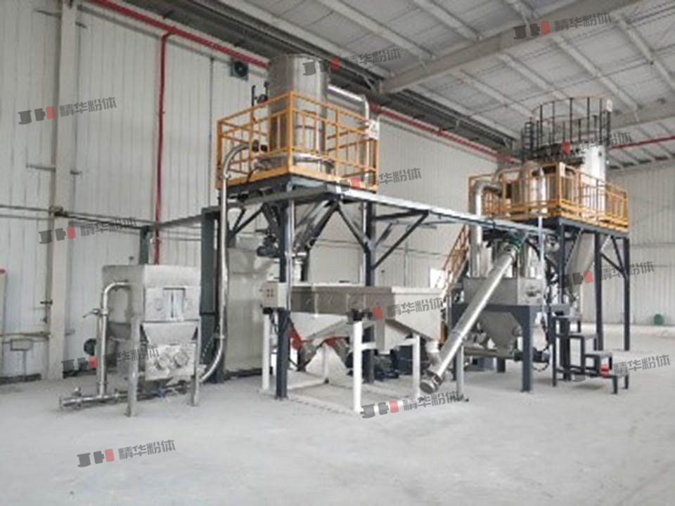 蜂窝状催化剂超微粉碎机--大唐某公司