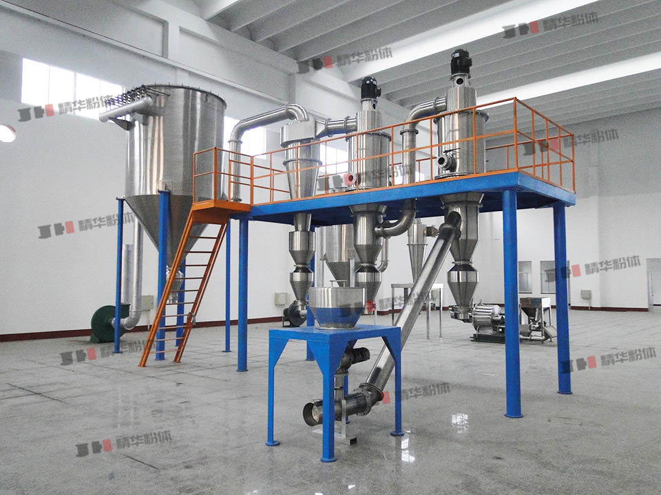 镍粉气流分级机--秦皇岛某公司