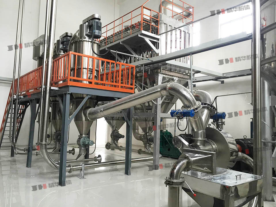 硅胶超微粉碎机--青岛某公司