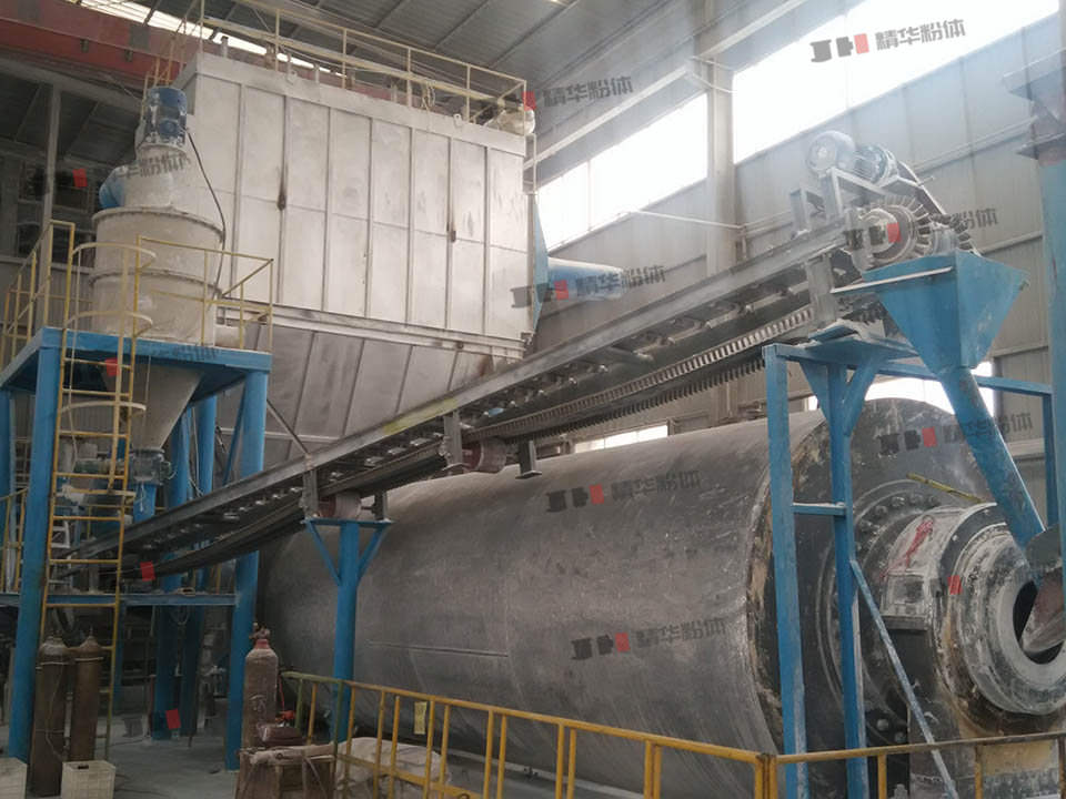 氧化铝气流分级机--山东某新材料公司