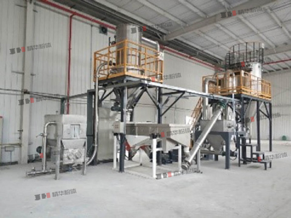 蜂窝状催化剂超微粉碎机--大唐某公司