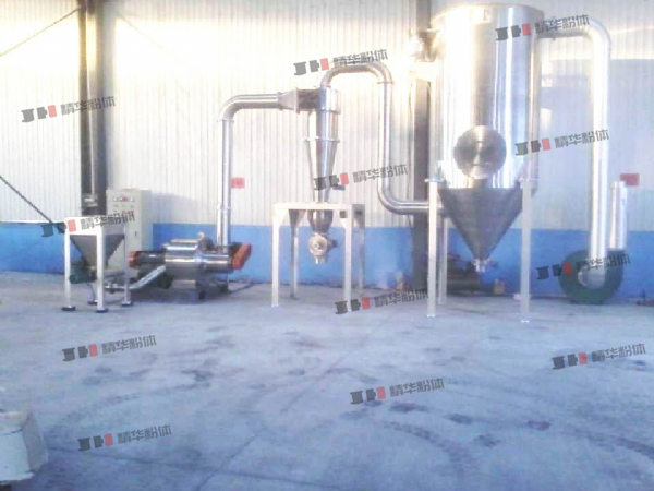 陶瓷超微冲击磨--江阴某公司