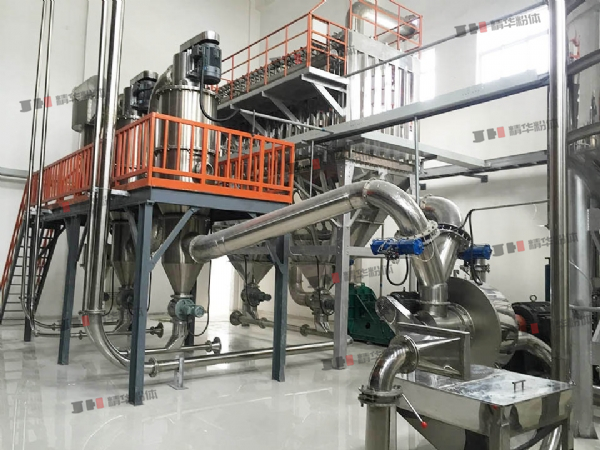 硅胶超微粉碎机--青岛某公司