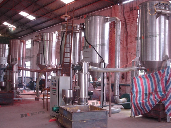 陶瓷颜料气流粉碎机--三水市某公司