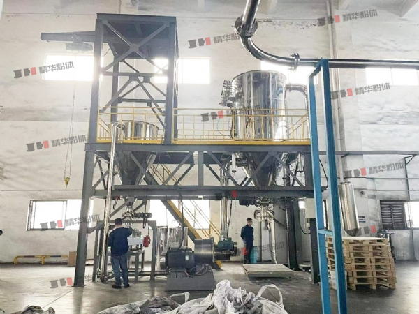 碳酸锂超微粉碎机--安徽某新材料公司