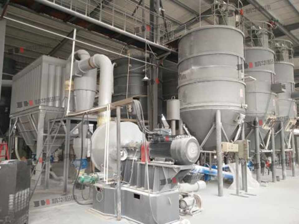 碳酸钙超微冲击磨--浙江某药业公司