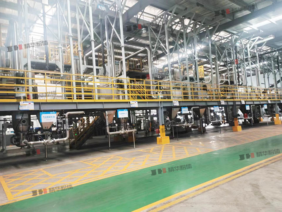 沥青气流粉碎机--四川雅安某生产现场