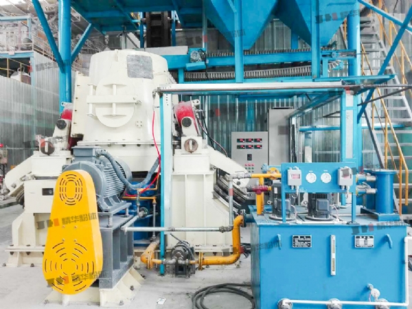 板状刚玉立磨-山东鲲鹏某生产现场